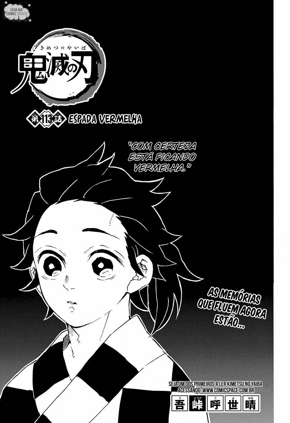 Kimetsu no Yaiba 113 página 1