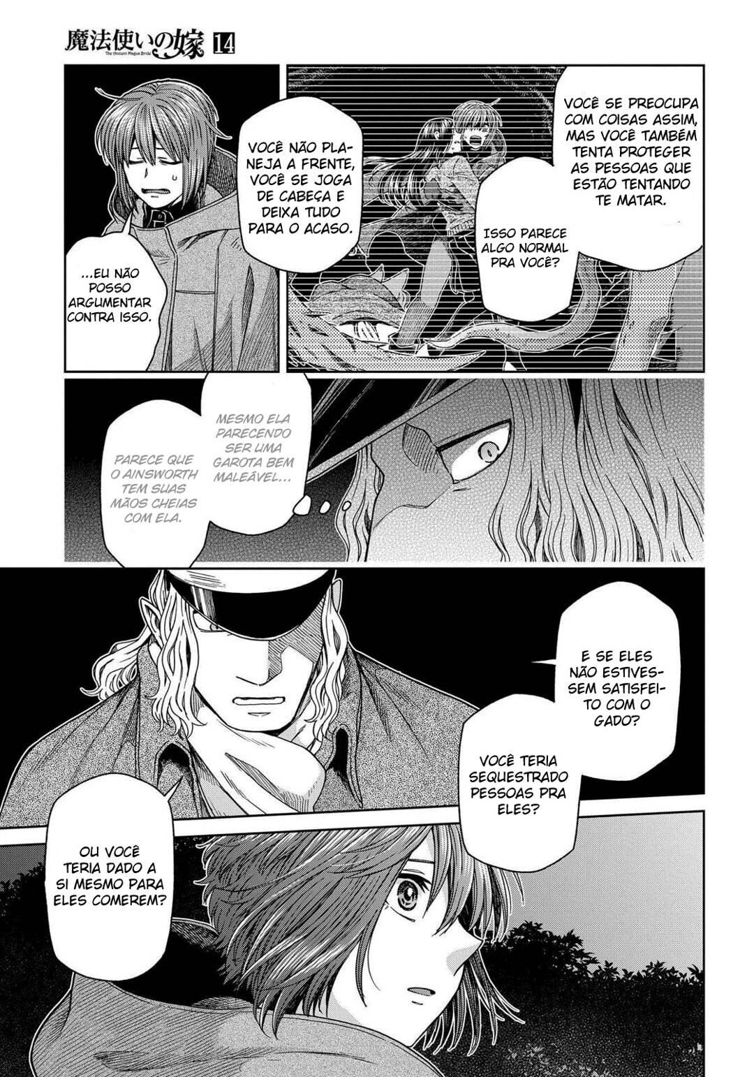 Mahou Tsukai no Yome 67 página 9