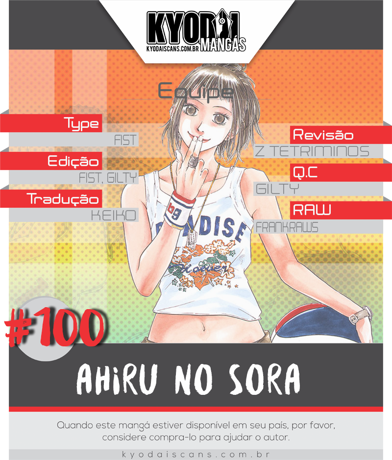 Ahiru no Sora 100 página 1