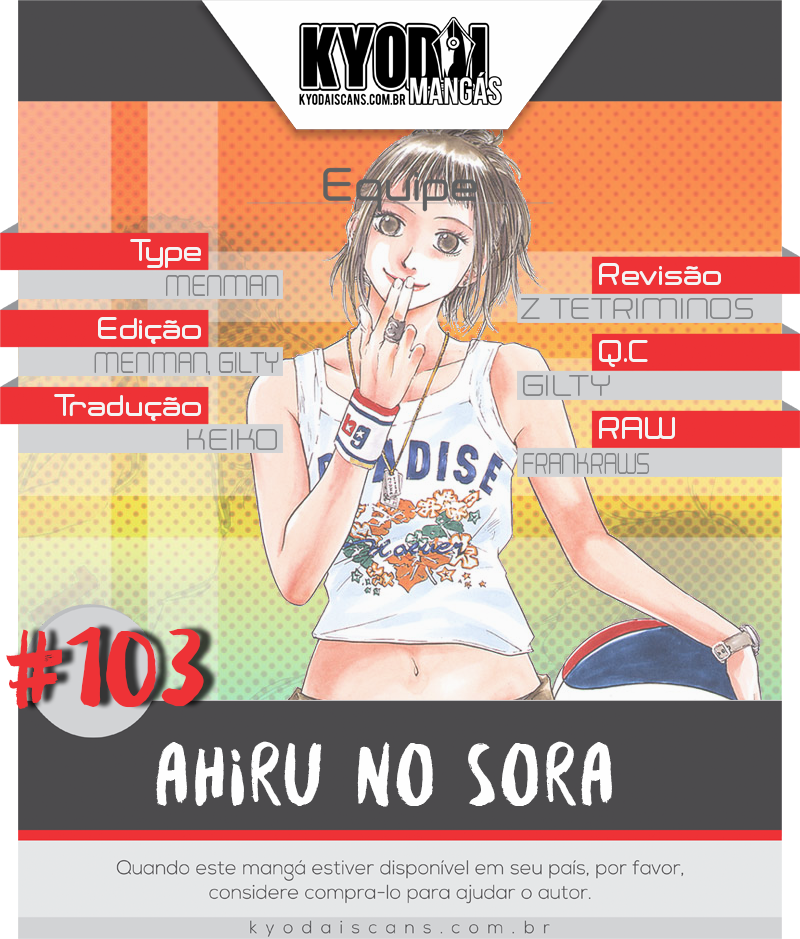 Ahiru no Sora 103 página 1