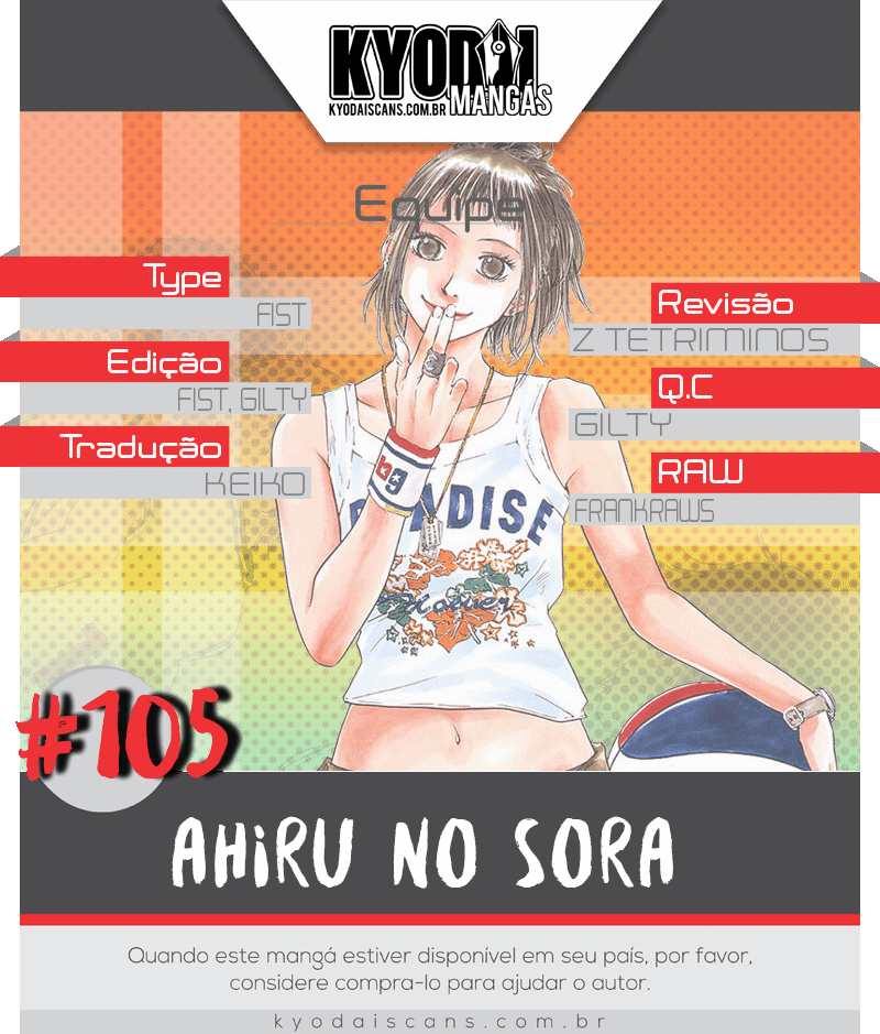 Ahiru no Sora 105 página 1