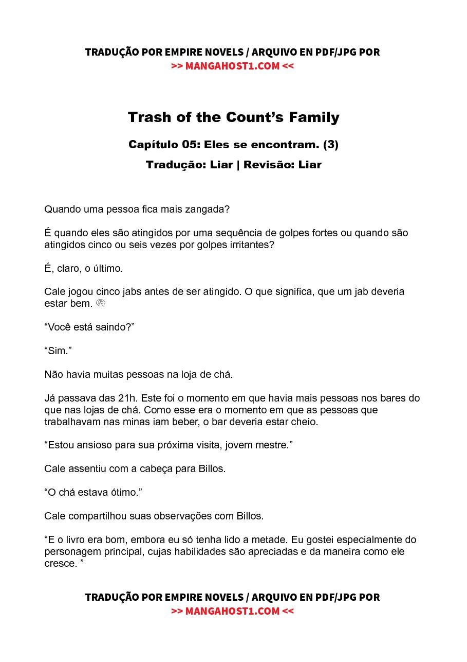 Trash of the Count's Family (Novel) 05 página 1