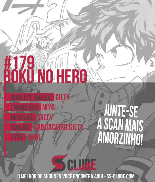 Boku no Hero Academia 179 página 1