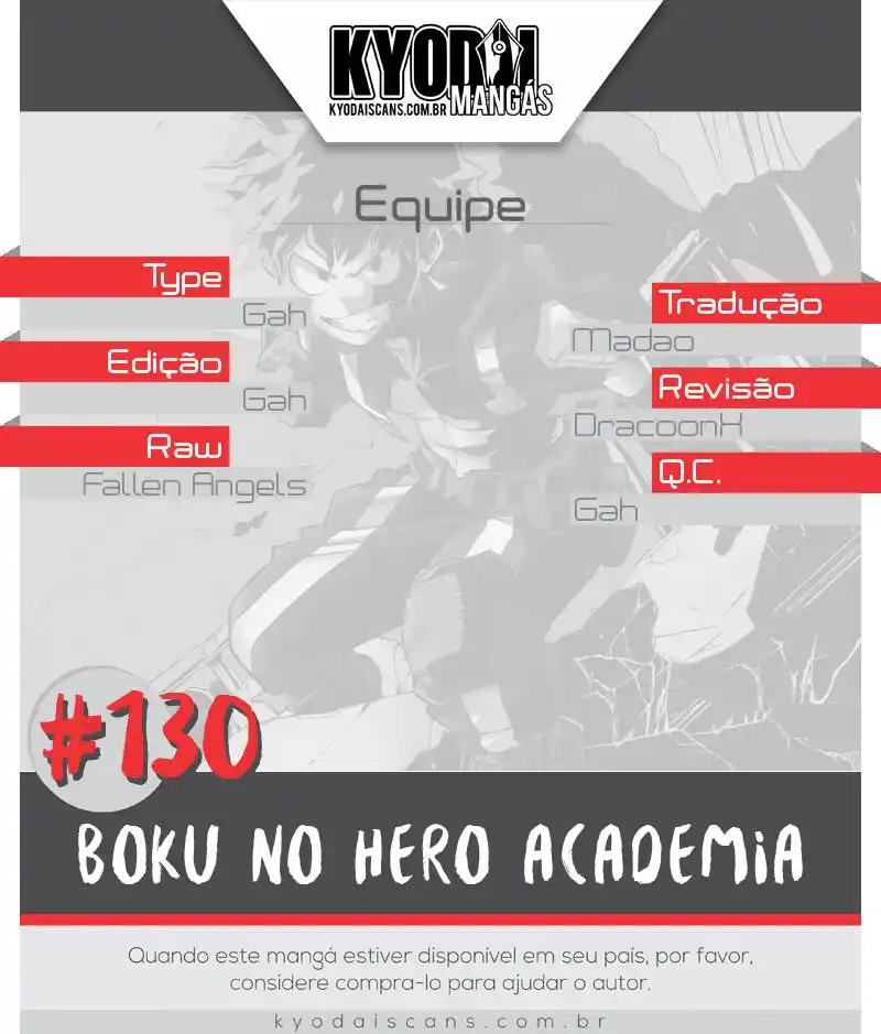 Boku no Hero Academia 130 página 1