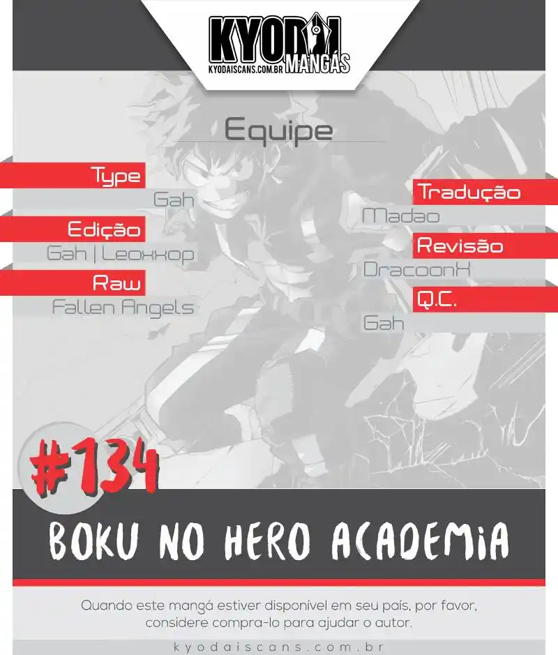 Boku no Hero Academia 134 página 1