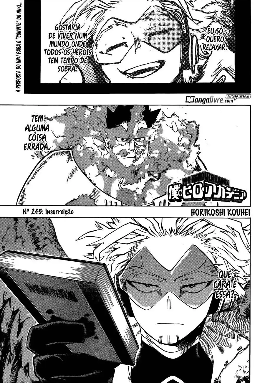 Boku no Hero Academia 245 página 1