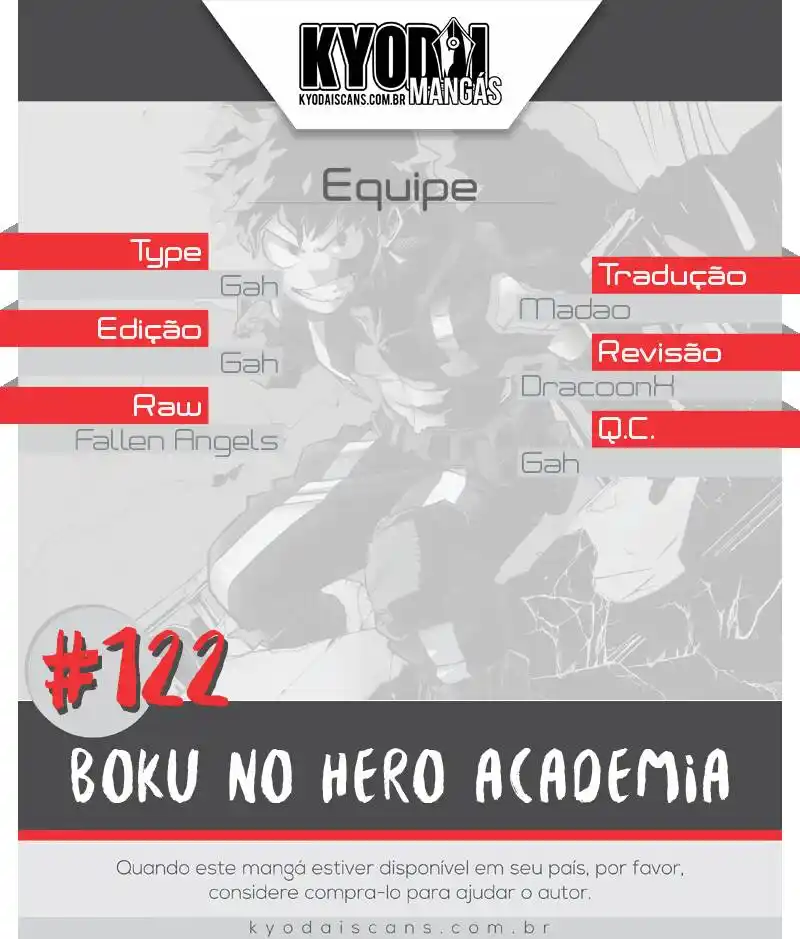 Boku no Hero Academia 122 página 1