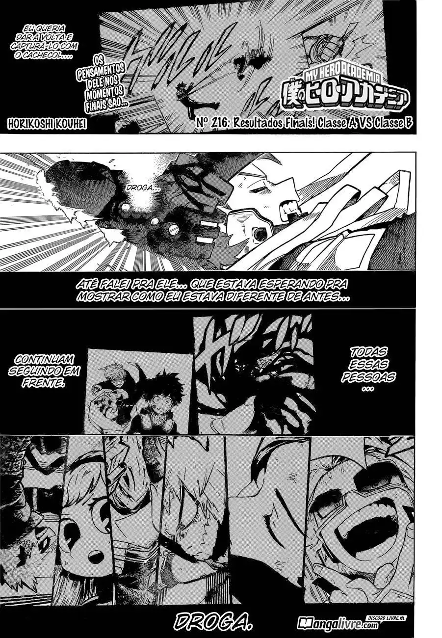 Boku no Hero Academia 216 página 1