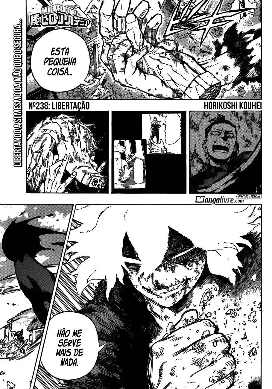 Boku no Hero Academia 238 página 1