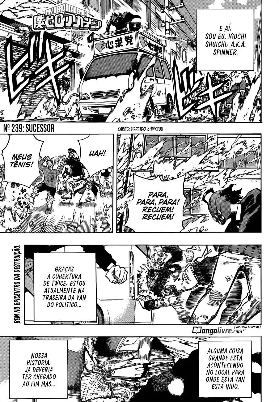 Boku no Hero Academia 239 página 1