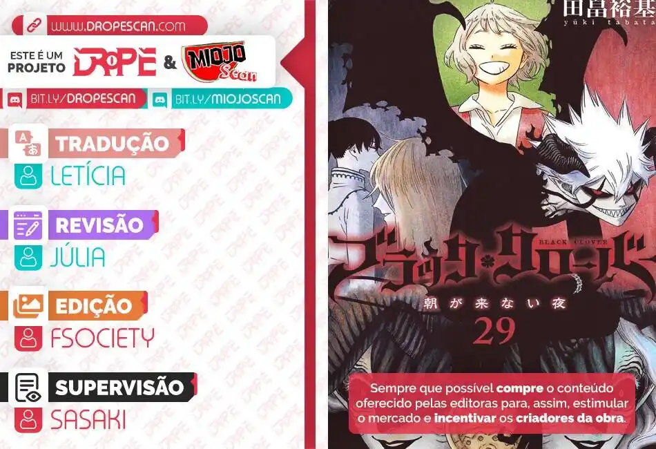 Black Clover 299 página 1