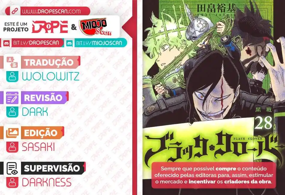 Black Clover 291 página 1