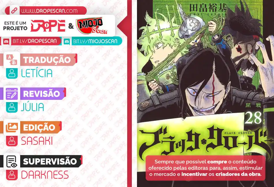 Black Clover 292 página 1