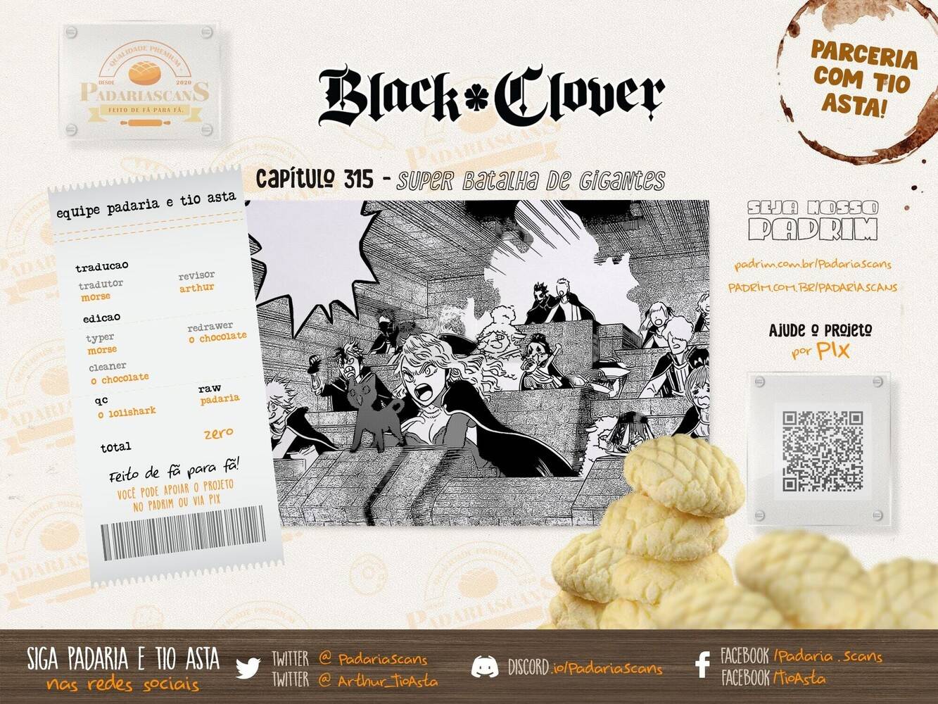 Black Clover 315 página 1