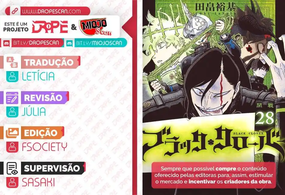 Black Clover 297 página 1