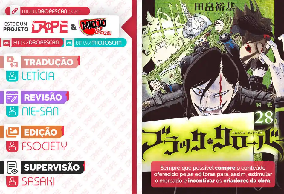 Black Clover 298 página 1