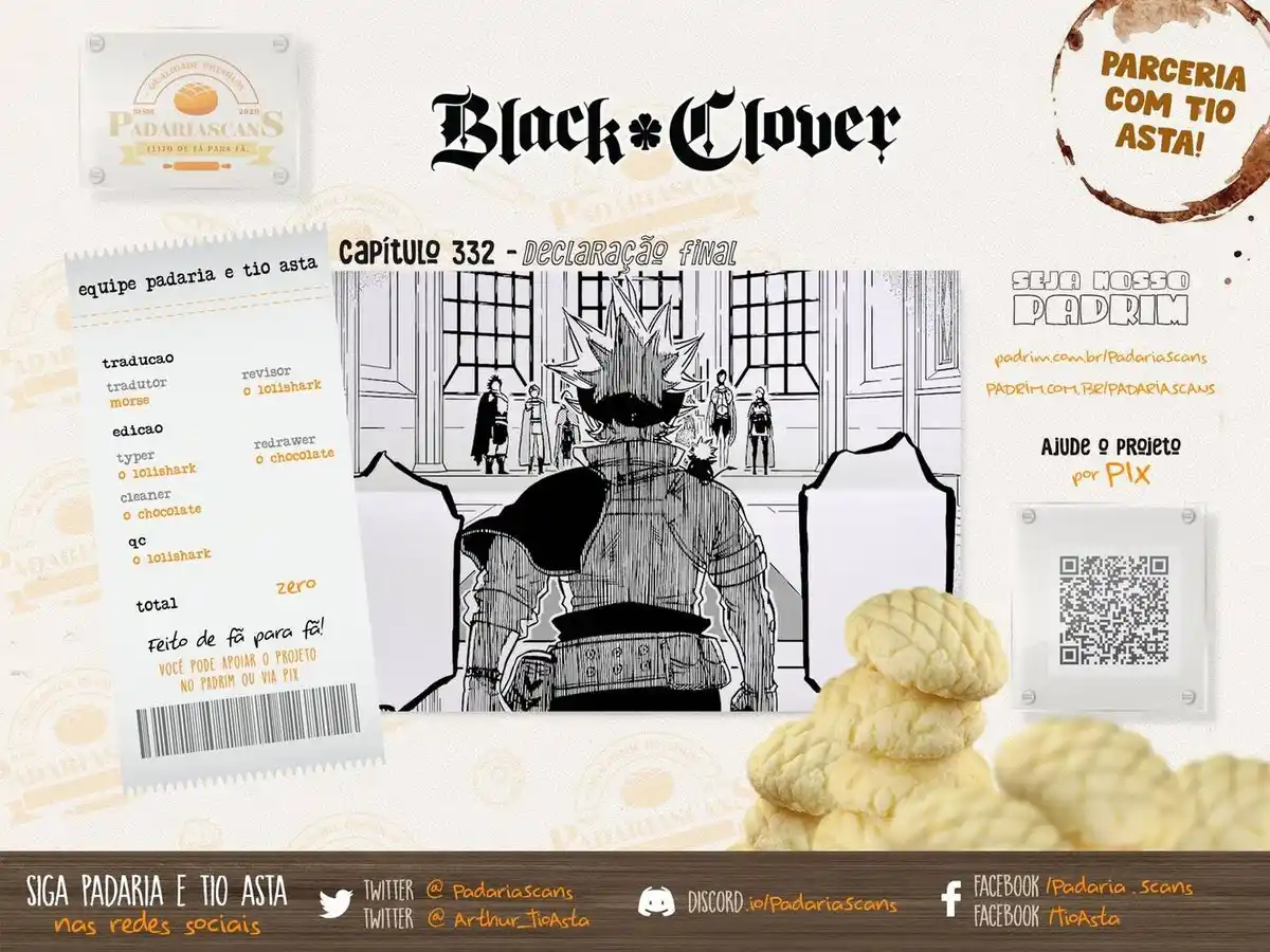 Black Clover 332 página 1