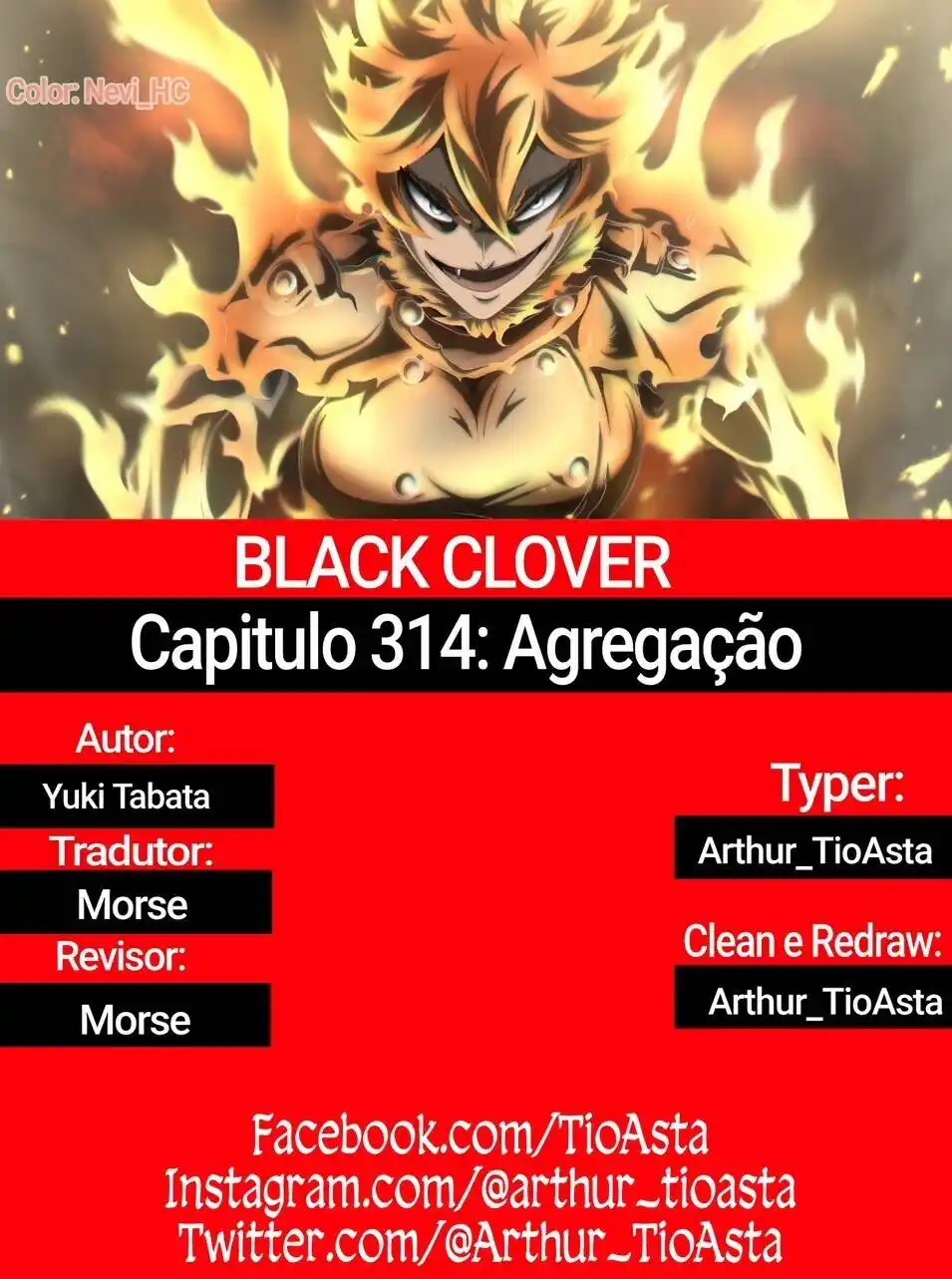 Black Clover 314 página 1