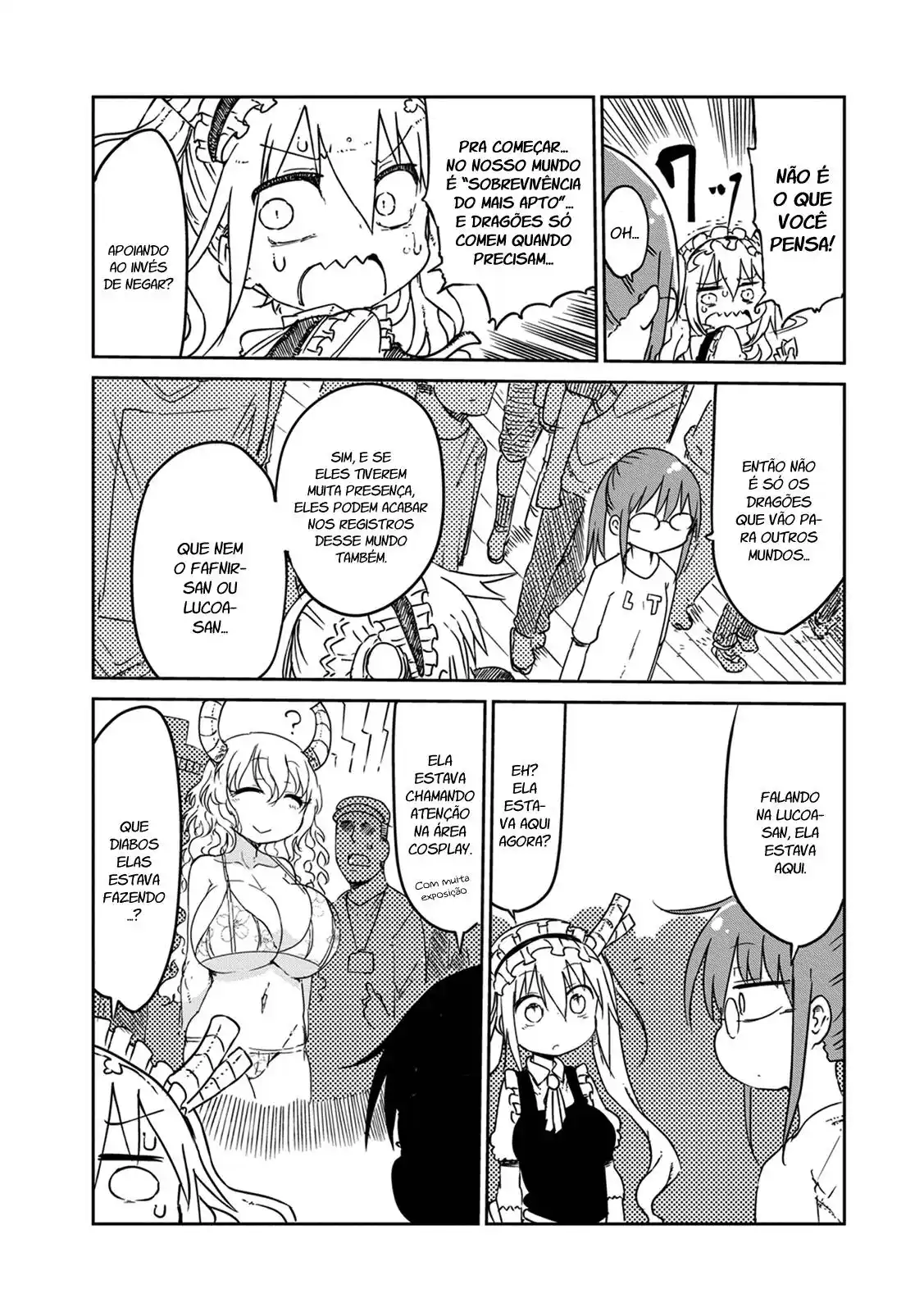 Kobayashi-san Chi no Maid Dragon 17 página 9