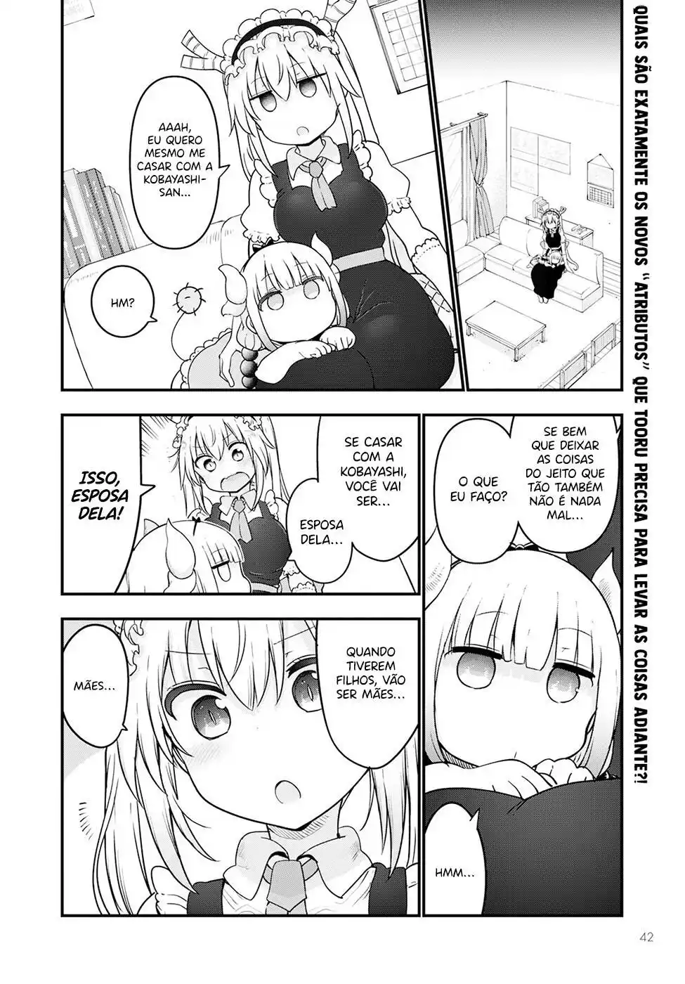 Kobayashi-san Chi no Maid Dragon 123 página 3