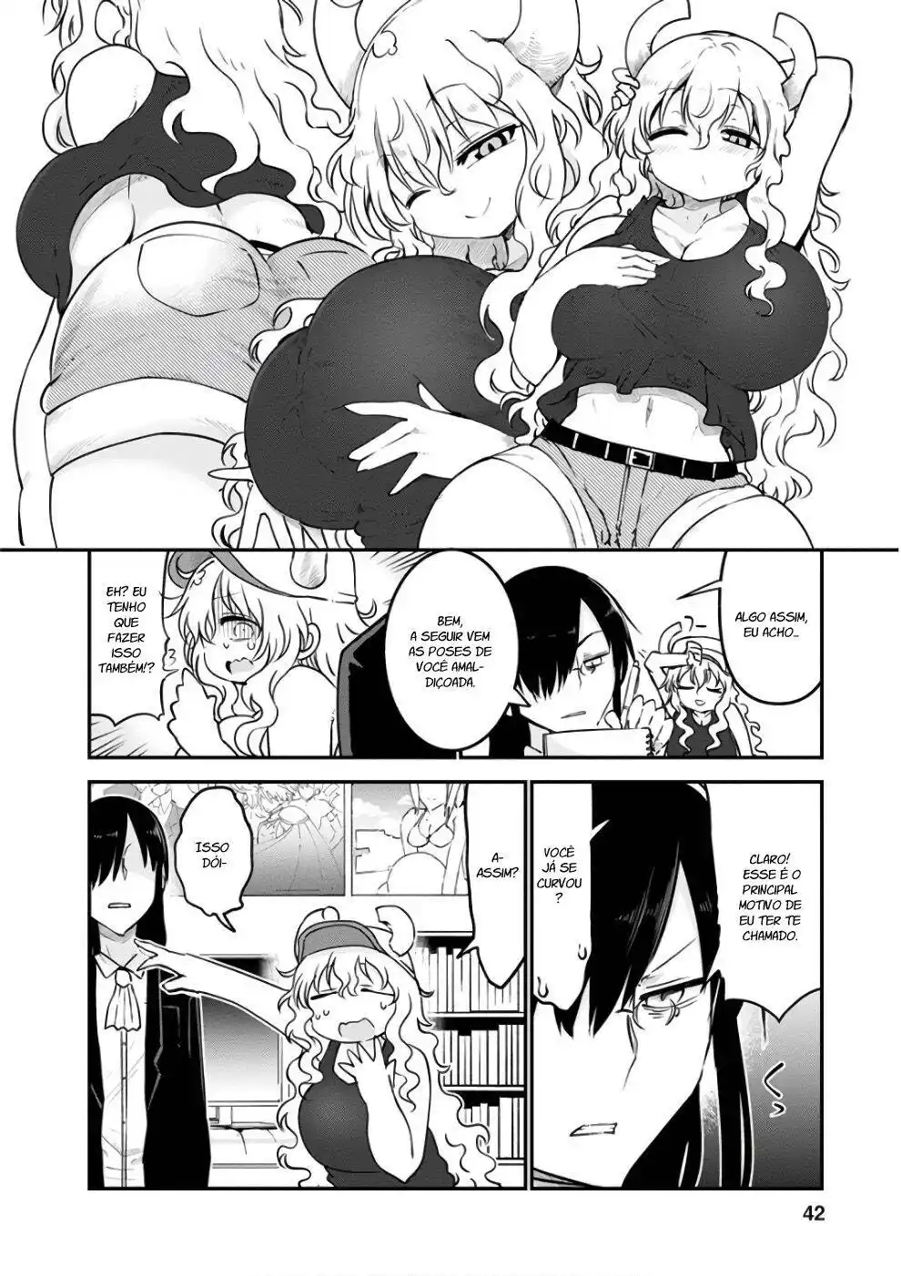 Kobayashi-san Chi no Maid Dragon 61 página 10