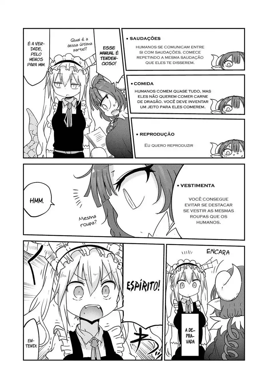 Kobayashi-san Chi no Maid Dragon 39 página 8