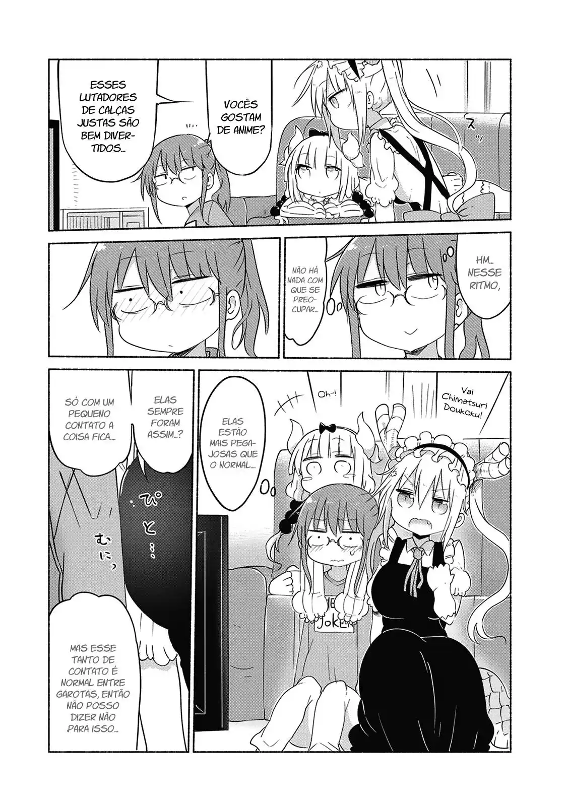 Kobayashi-san Chi no Maid Dragon 37 página 8