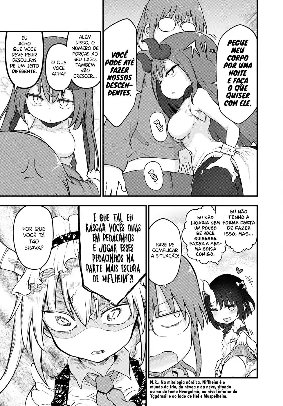 Kobayashi-san Chi no Maid Dragon 122 página 10