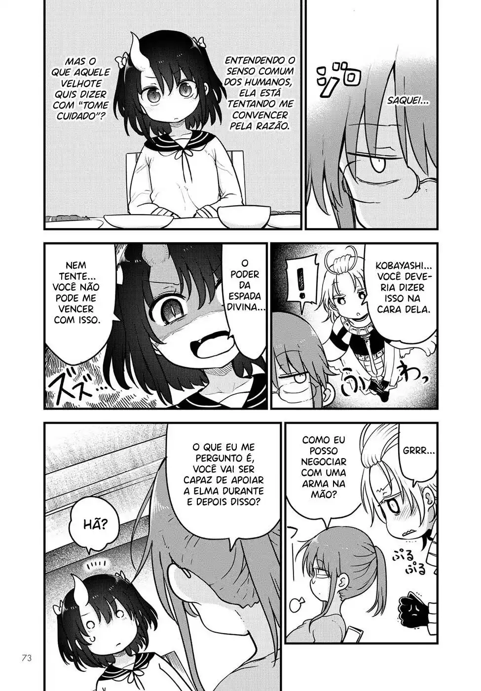 Kobayashi-san Chi no Maid Dragon 106 página 5