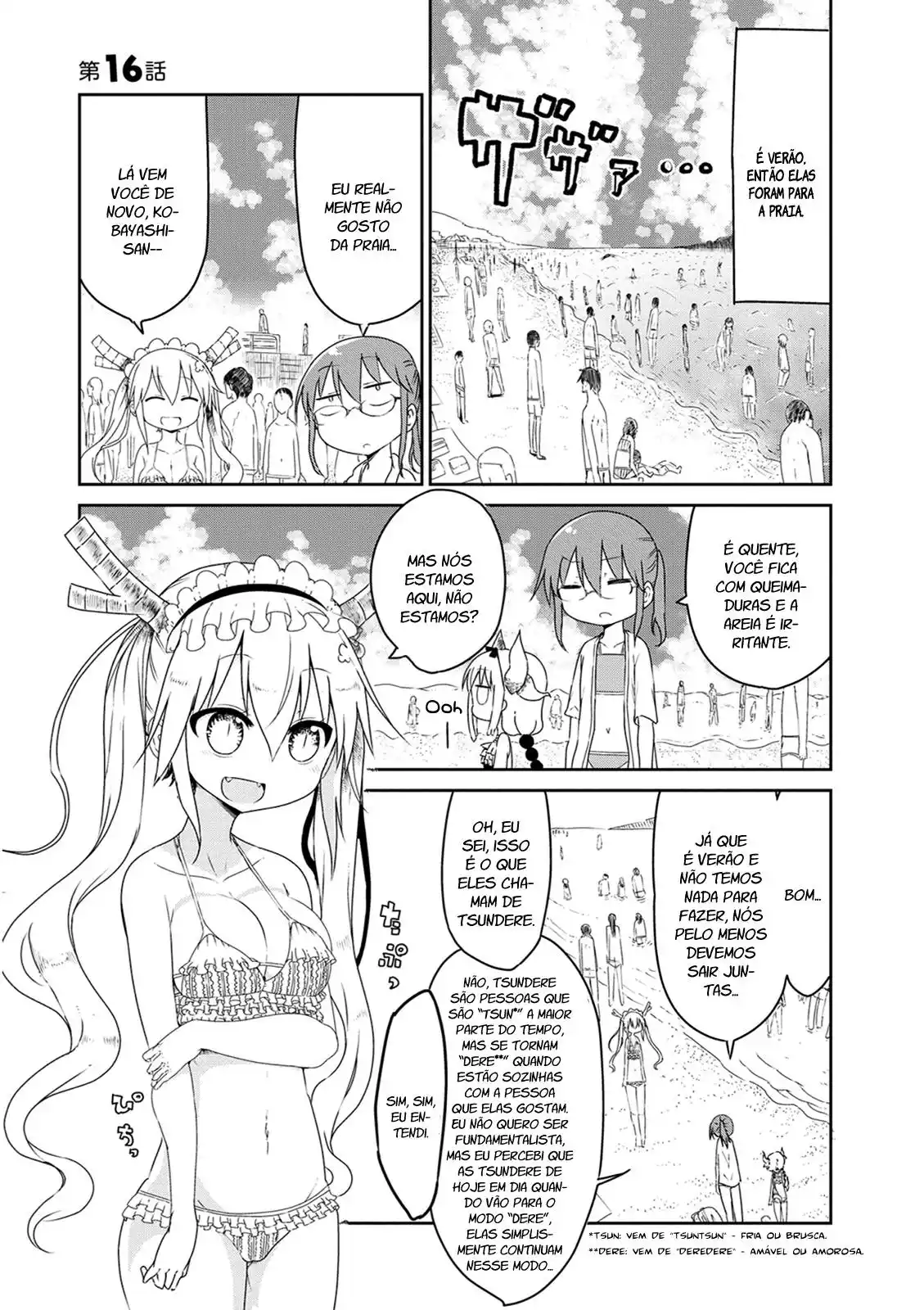 Kobayashi-san Chi no Maid Dragon 16 página 2