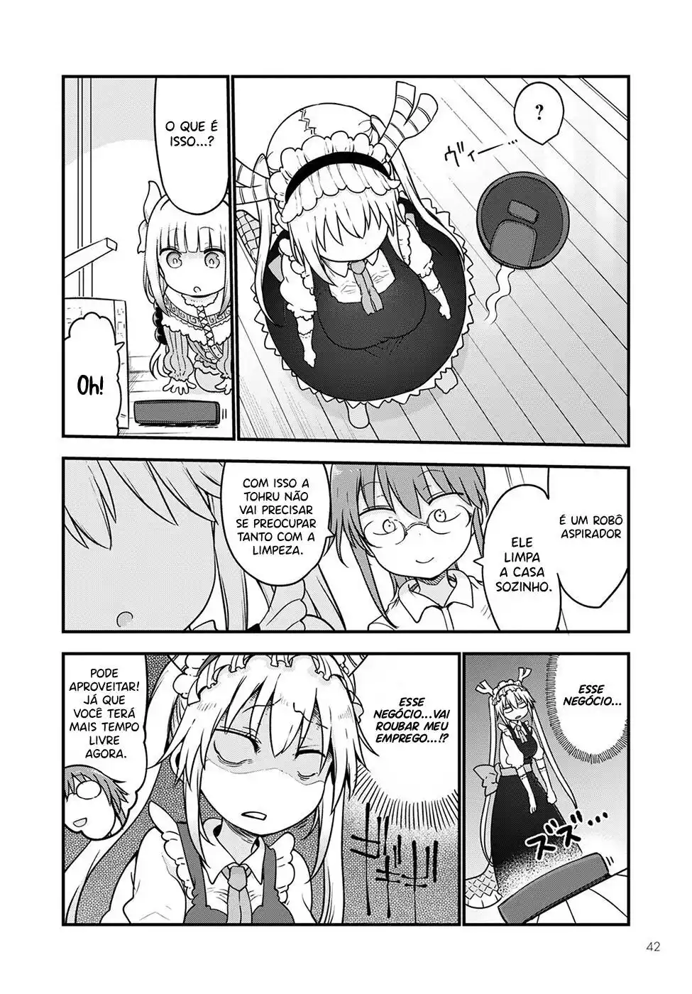 Kobayashi-san Chi no Maid Dragon 115 página 4