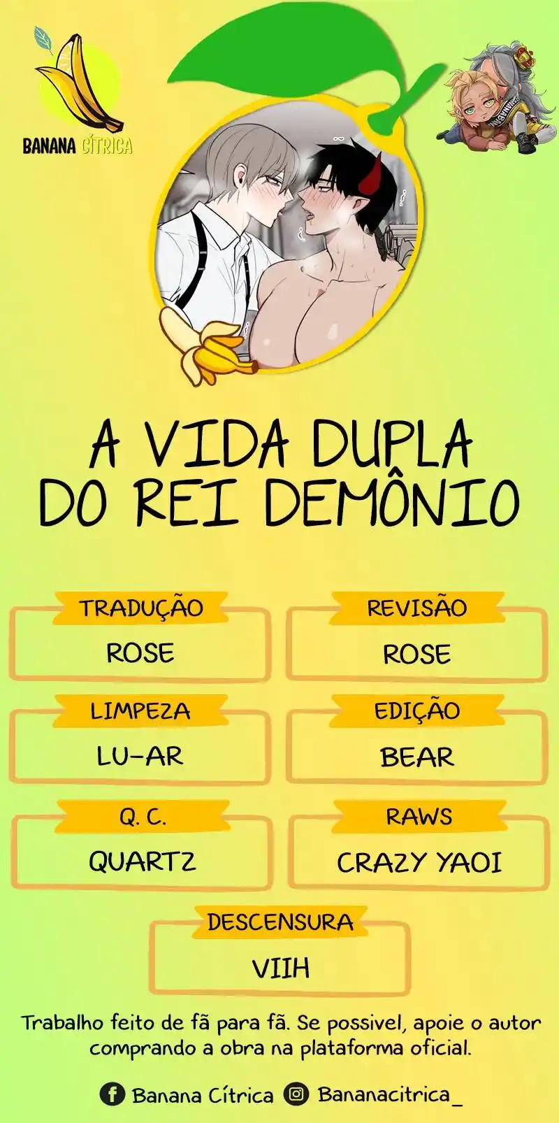 A Vida Dupla do Rei Demônio 27 página 1