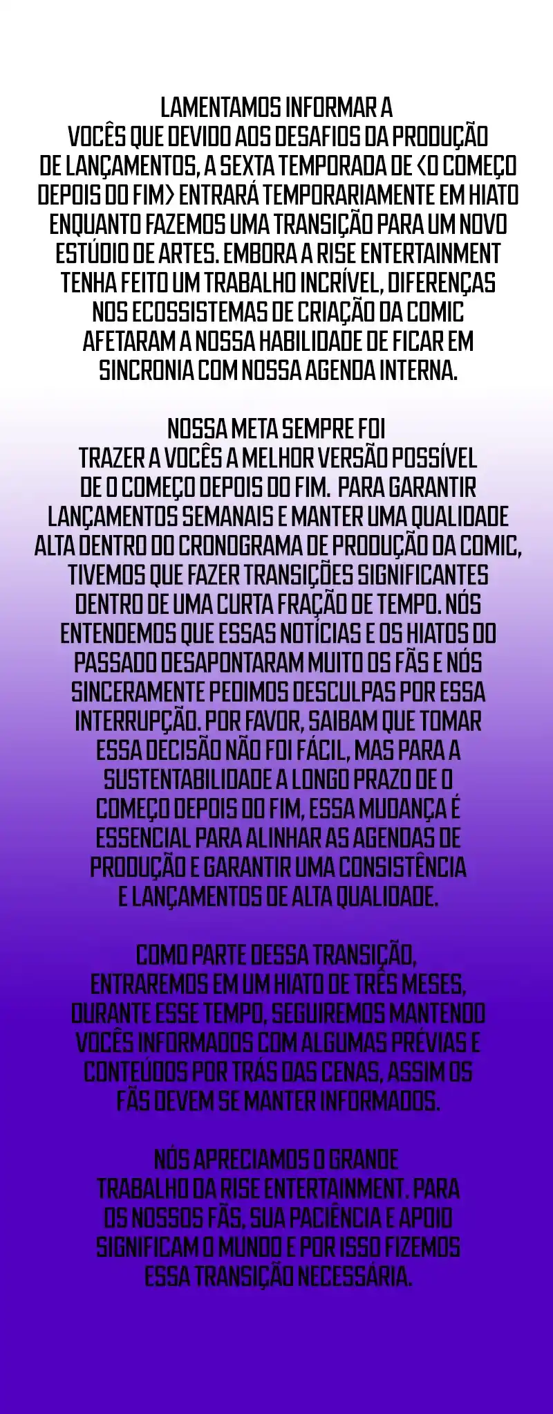 The Beginning After The End (O Começo Depois do Fim) 188-5 página 1