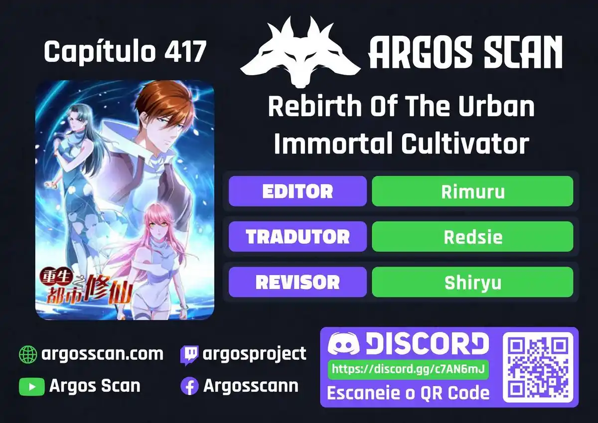 Rebirth Of the Urban Immortal Cultivator 417 página 1