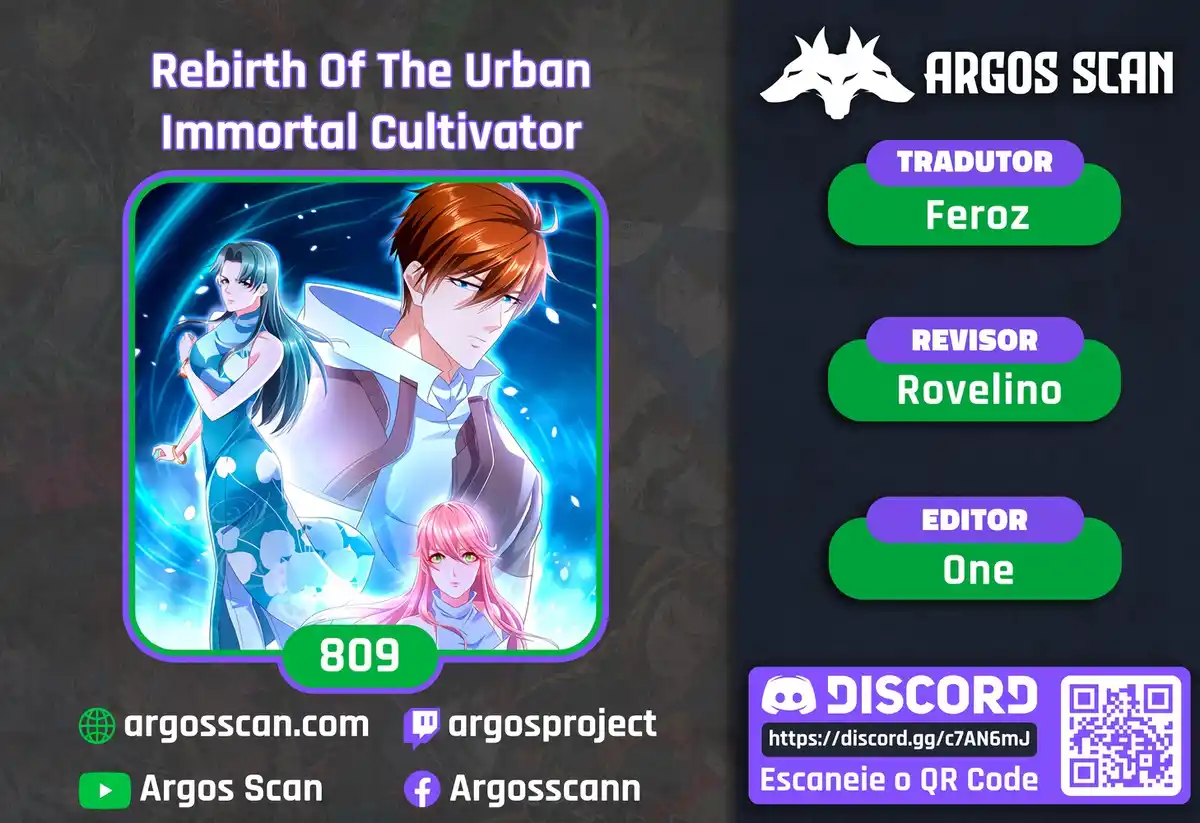 Rebirth Of the Urban Immortal Cultivator 809 página 1