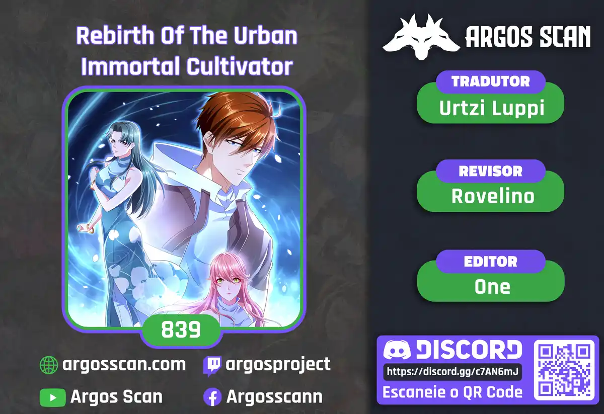 Rebirth Of the Urban Immortal Cultivator 839 página 1