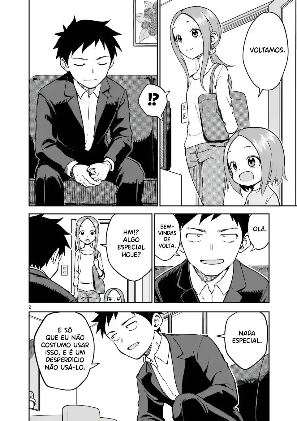 Karakai Jouzu no (Moto) Takagi-san 225 página 3