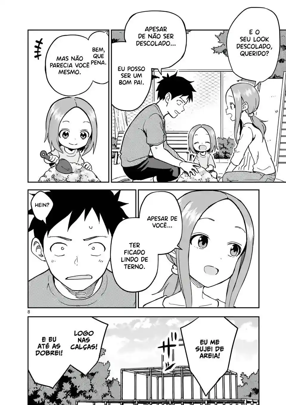 Karakai Jouzu no (Moto) Takagi-san 225 página 9