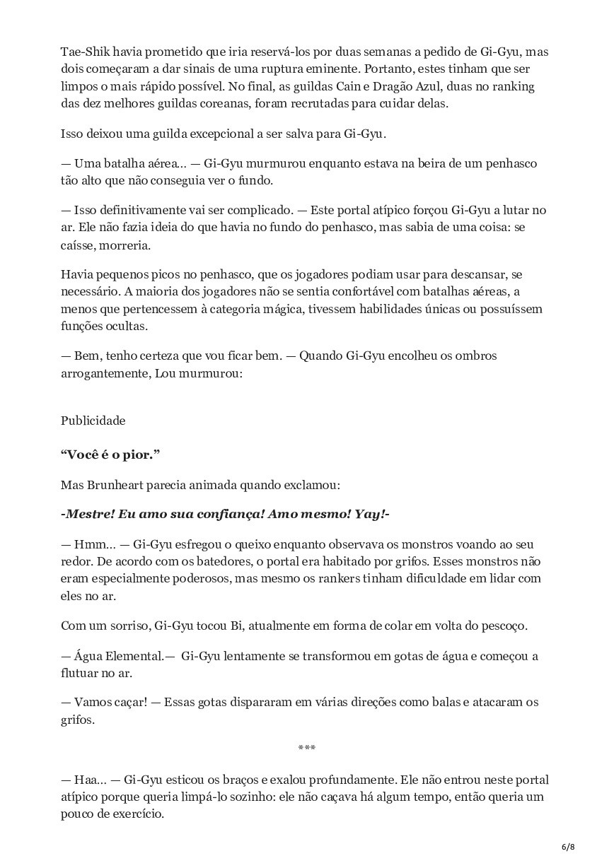 The Player That Can’t Level Up (Novel) 113 página 6