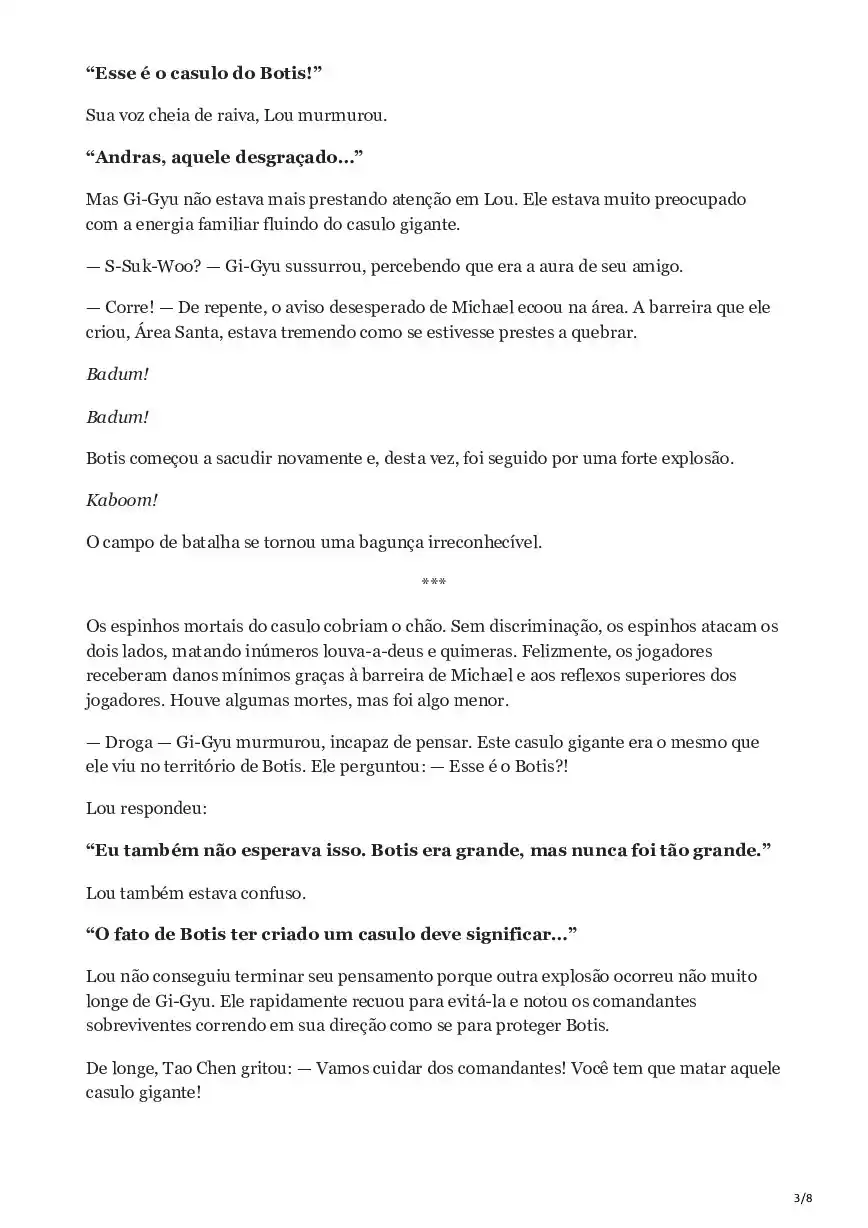 The Player That Can’t Level Up (Novel) 139 página 3