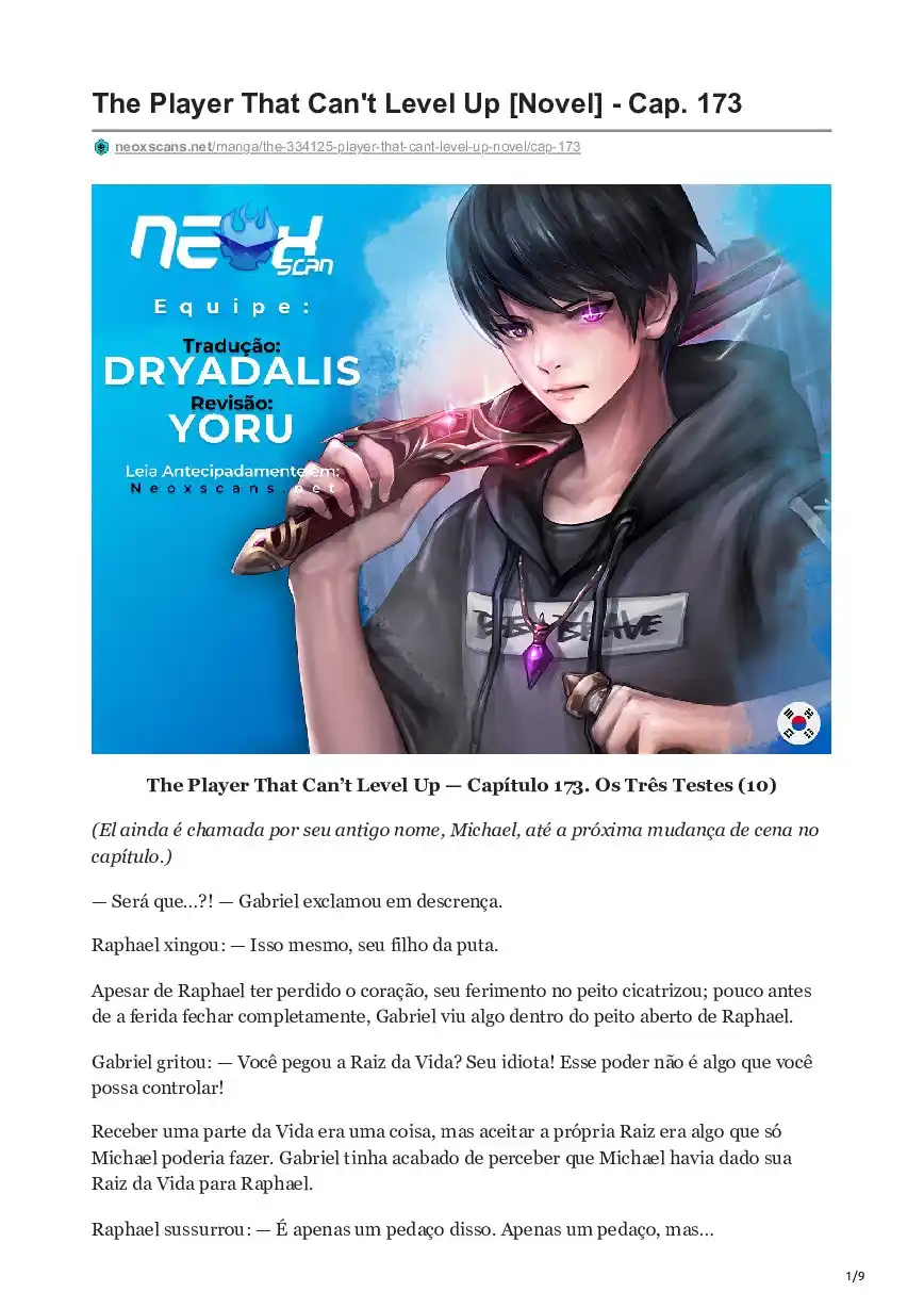 The Player That Can’t Level Up (Novel) 173 página 1