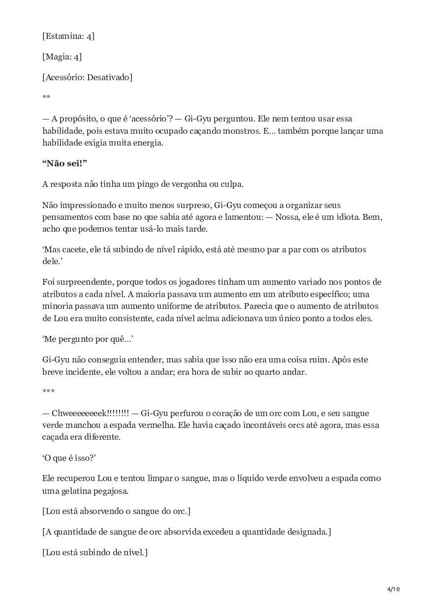 The Player That Can’t Level Up (Novel) 8 página 4