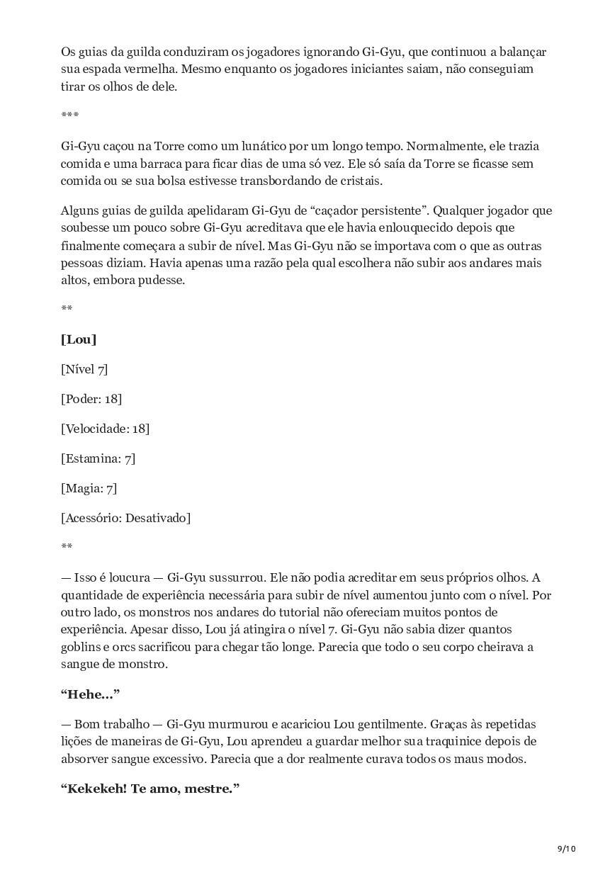 The Player That Can’t Level Up (Novel) 8 página 9