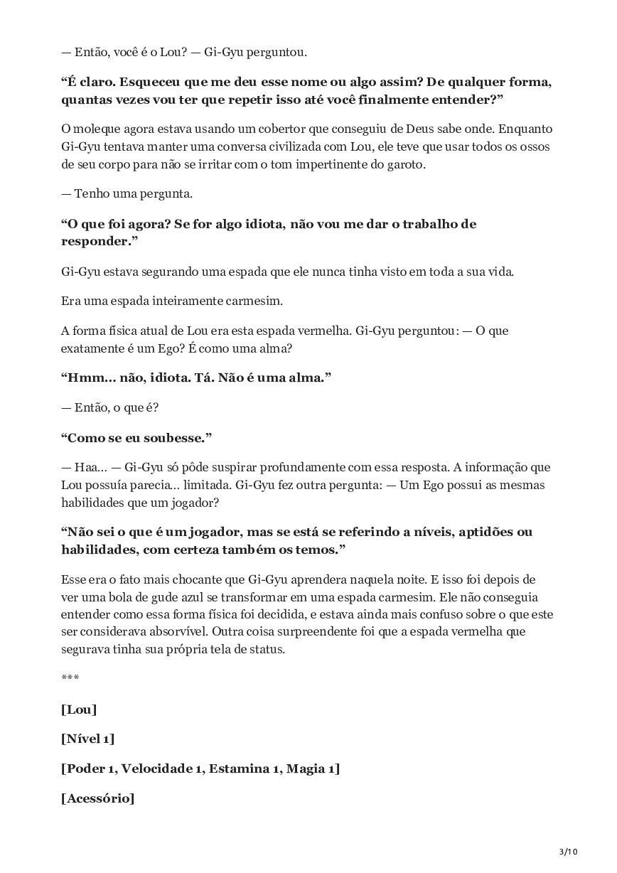 The Player That Can’t Level Up (Novel) 7 página 3