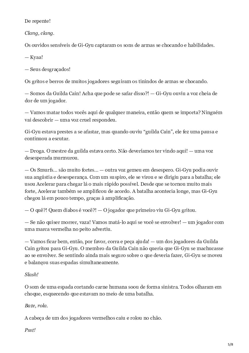 The Player That Can’t Level Up (Novel) 56 página 5