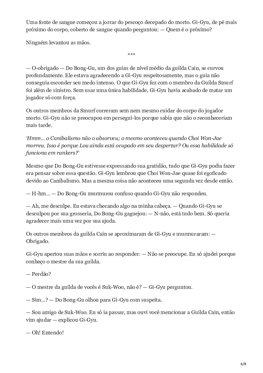 The Player That Can’t Level Up (Novel) 56 página 6