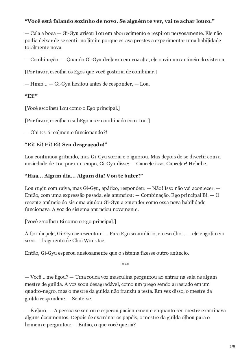 The Player That Can’t Level Up (Novel) 66 página 5