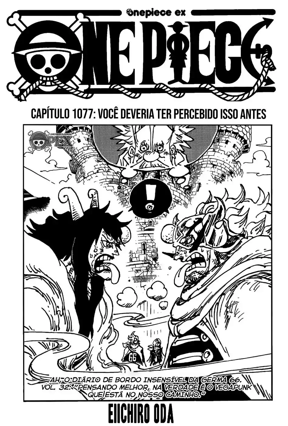 One Piece 1077 página 1