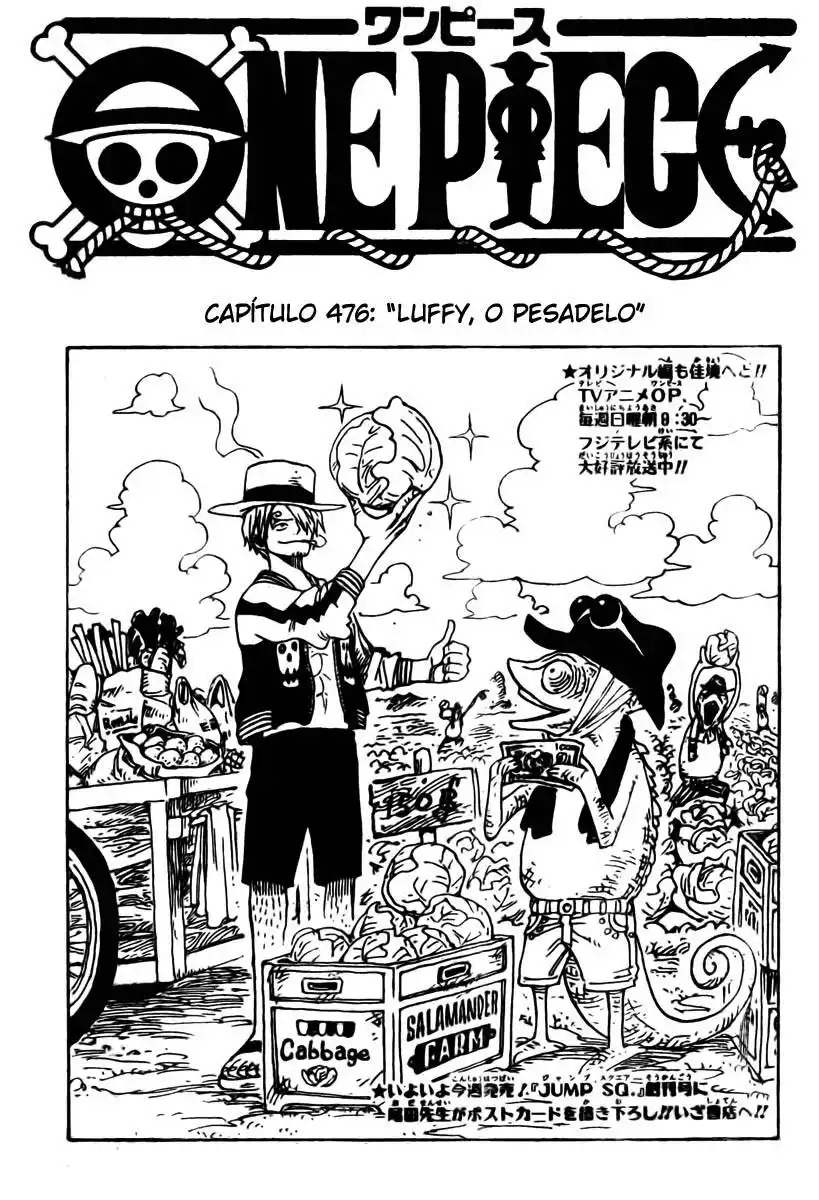 One Piece 476 página 1