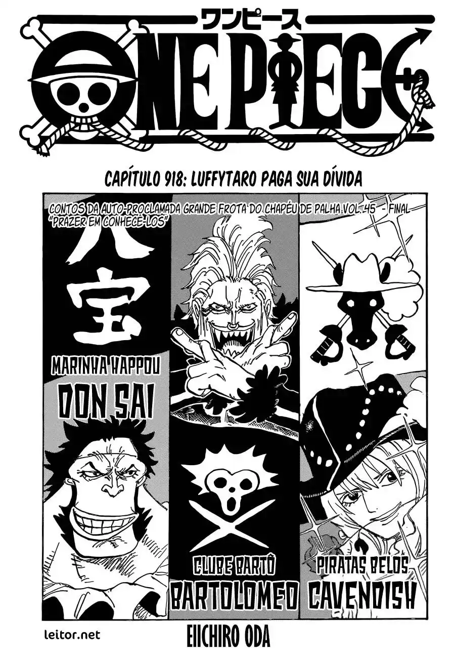 One Piece 918 página 1